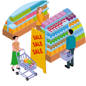 店頭販促POPなどでの使用